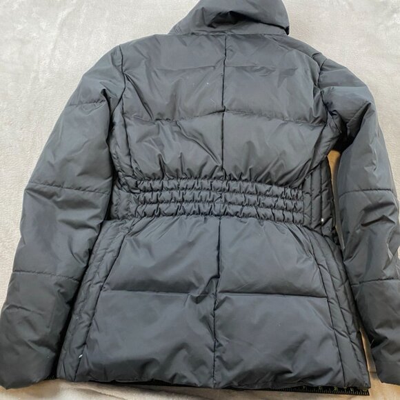 Hawke & Co. Women's Down Puffer Jacket M Black 80% Down 20% Feathers Lining - Picture 2 of 6